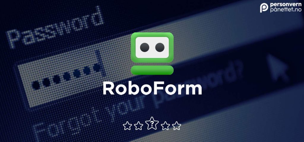 RoboForm Anmeldelse