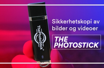 Ta sikkerhetskopi av bilder og videoer med ThePhotoStick for PC