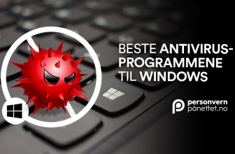 Beste Antivirusprogrammene til Windows 2023
